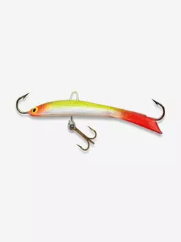 Балансир для зимней рыбалки Kuusamo Tasapaino X-PRO 60мм цвет RB/FYe/TW, Желтый