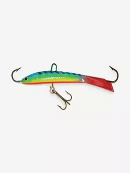 Балансир для зимней рыбалки Kuusamo Tasapaino X-PRO 60мм цвет RB/BLU/FR, Зеленый