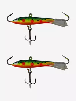 Балансир Fishing Master 50 мм, 10 гр. набор 2 штуки цвет Т63 (Арбуз), Розовый