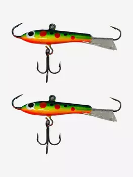 Балансир Fishing Master 50 мм, 14 гр. набор 2 штуки цвет Т63 (Арбуз), Розовый