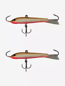 Балансир Fishing Master 70 мм, 20 гр. набор 2 штуки цвет Т24 (Пескарь), Коричневый