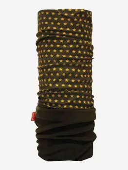 Бандана PolarWind-B gold stars, Коричневый