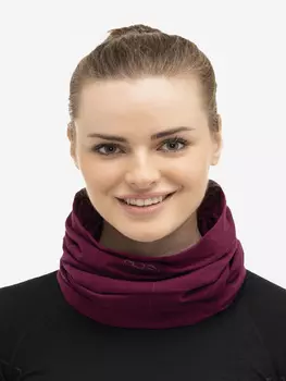 Бандана труба Brubeck шерсть, Фиолетовый