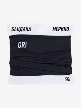 Бандана унисекс GRI Мерино, Черный