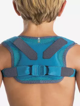 Бандаж для фиксации ключицы, детский, Синий