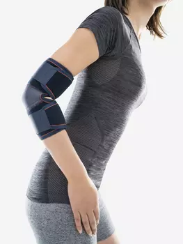 Бандаж локтевой из неопрена, Синий