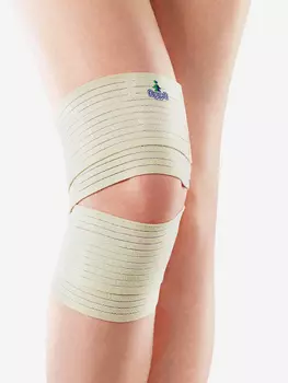 Бандаж на коленный сустав (наколенник), Белый