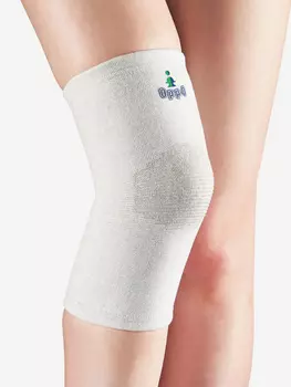 Бандаж на коленный сустав (наколенник), Белый