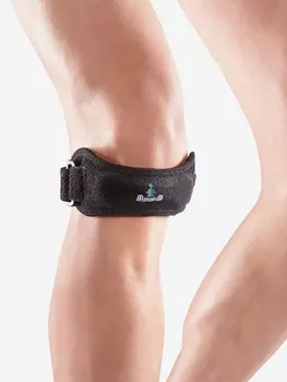 Бандаж на коленный сустав (наколенник), Черный