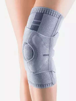 Бандаж на коленный сустав (наколенник), Серый