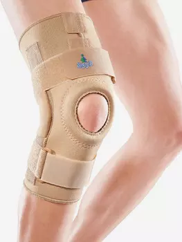 Бандаж на коленный сустав шарнирный "OppO", Бежевый