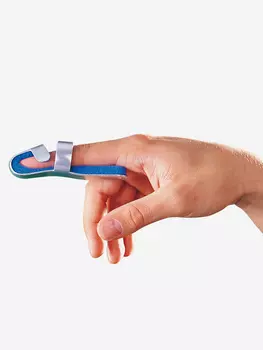 Бандаж на лучезапястный сустав (на палец), Серый