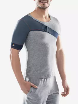 Бандаж на плечевой сустав из неопрена. Билатеральный., Синий