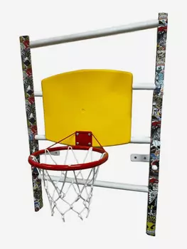 Баскетбольное кольцо с щитом WestSport, Желтый