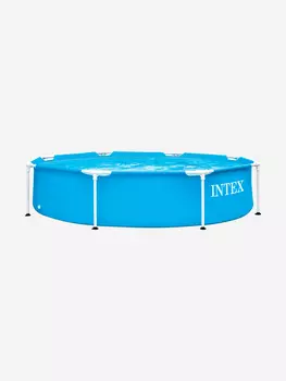 Бассейн Intex 28205 каркасный Metal Frame244х51 см, объем 1828 л, Синий