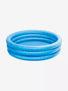 Бассейн Intex 58446NP детский надувной "Кристалл" 168х38см 581л, Голубой