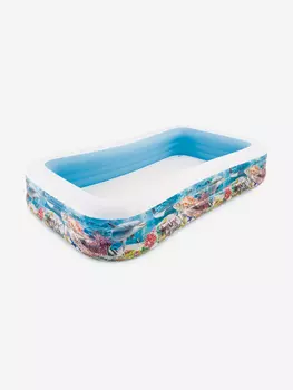 Бассейн Intex 58485NP детский "Тропический риф" 305х183х56см 1050л, Мультицвет