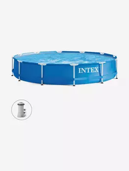 Бассейн каркасный Intex 28212NP (336х76см), Голубой