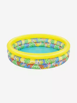 Бассейн надувной детский Bestway 51203 "Гиппо" (168х38см), Желтый