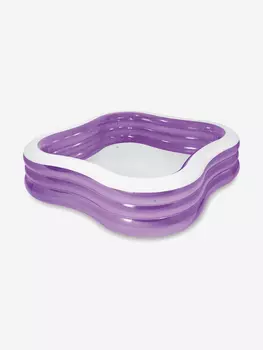 Бассейн надувной Intex детский, 229x229x56 см, фиолетовый, Фиолетовый