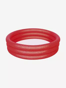 Бассейн надувной круглый Bestway 51025 (122х25см), красный, Красный