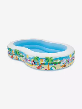Бассейн надувной «Морское дно», 305 х 183 х 56 см, от 6 лет INTEX, Голубой