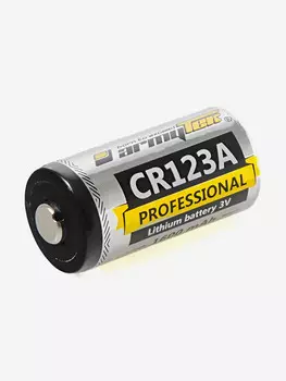 Батарейка литиевая Armytek CR123A, 1600 мАч, Серебряный