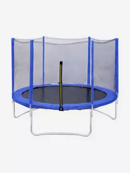 Батут DFC TRAMPOLINE FITNESS с сеткой 16FT-TR-B, Синий