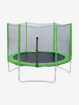 Батут DFC TRAMPOLINE FITNESS с сеткой 16FT-TR-LG, Зеленый