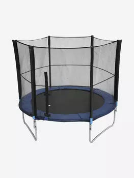 Батут Ecos BT6-3E, 6' с сеткой, Черный