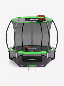 Батут Jump Power 10ft PRO Basket Green, Зеленый
