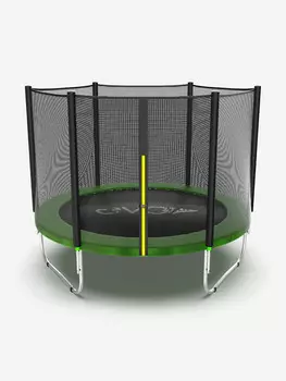 Батут каркасный EVO JUMP Standard 10ft, диаметр 305 см, Зеленый