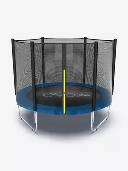 Батут каркасный EVO JUMP Standard 10ft, диаметр 305 см, Синий