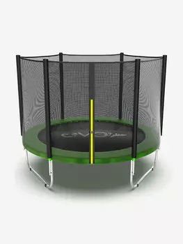 Батут каркасный EVO JUMP Standard 8ft, диаметр 244 см, Зеленый