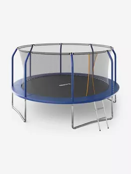 Батут каркасный UNIX Line Supreme Basic 14 ft ,диаметр 427 см, до 160 кг, Синий