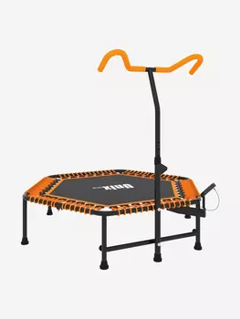 Батут спортивный UNIX Line Fitness Pro 125 см, оранжевый, Оранжевый