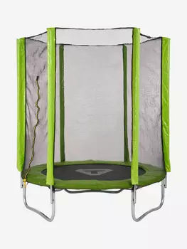 Батут Torneo A-906 EN с внешней сеткой, 183 см, Зеленый
