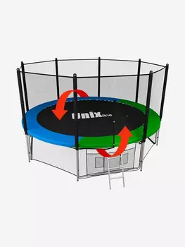 Батут UNIX line 12 ft Classic (outside), Черный