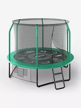 Батут UNIX Line SUPREME GAME 8 ft (green), Зеленый