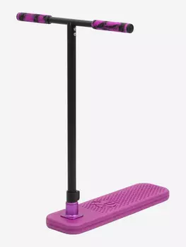 Батутный самокат Комета Заряд, 67 см, Черный