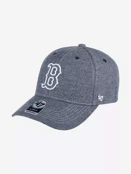 Бейсболка 47 BRAND B-EMERM02HVP Boston Red Sox MLB (синий), Синий