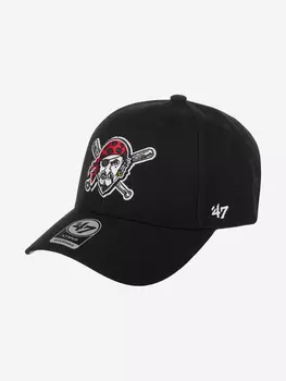 Бейсболка 47 BRAND B-MVP20WBV Pittsburgh Pirates MLB (черный), Черный