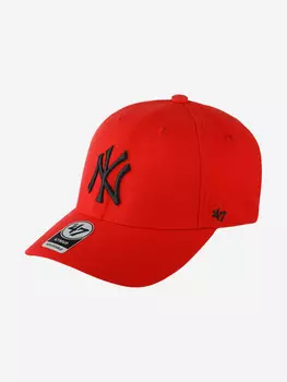 Бейсболка 47 BRAND B-MVPSP17WBP-TRA New York Yankees MLB (красный), Красный