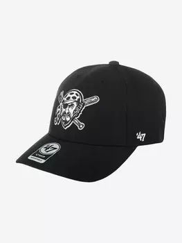 Бейсболка 47 BRAND B-MVPSP20WBP-BKD Pittsburgh Pirates MLB (черный), Черный