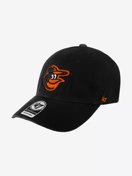 Бейсболка 47 BRAND B-RGW03GWS-BKD Baltimore Orioles MLB (черный), Черный