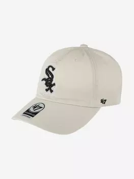 Бейсболка 47 BRAND B-RGW06GWSNL-NT Chicago White Sox MLB (белый), Белый