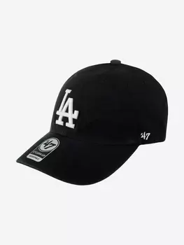 Бейсболка 47 BRAND B-RGW12GWSNL-BKJ Los Angeles Dodgers MLB (черный), Черный