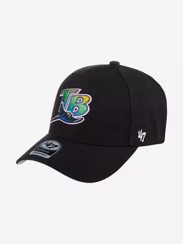 Бейсболка 47 BRAND BCPTN-MVP30WBV Tampa Bay Rays MLB (серый), Серый