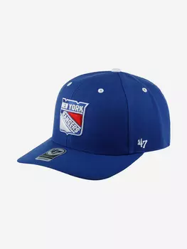 Бейсболка 47 BRAND H-AUDDP13WBV-RY New York Rangers NHL (синий), Синий