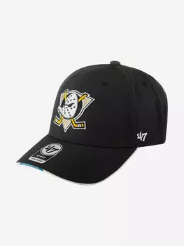 Бейсболка 47 BRAND H-RCKHL25BBP-BK Anaheim Ducks NHL (черный), Черный